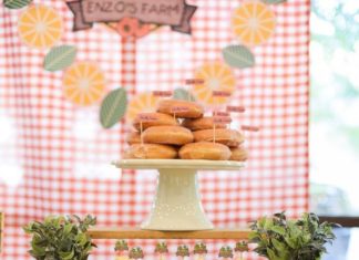 Birthday Party Inspiration : This Citrus Harvest themed party is full of eye-catching details. It'll have…