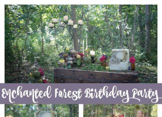 Birthday Party Inspiration : This magical, dreamy, and enchanting Forest Birthday Party is an epitome of chil…