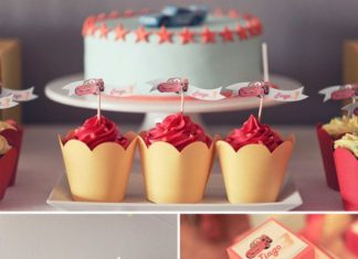 Birthday Party Inspiration : Start your engines! Throw your little man a “wheelie” cool party for his next bi…