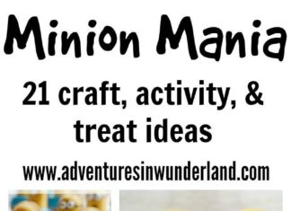 Birthday Party : It's MINION MANIA!! 21 crafts, activities and treats for your minion loving…