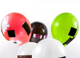 Birthday Party : It's so easy to make these brilliant Minecraft balloons. With just a few sim…