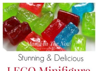 Birthday Party : Making your own LEGO minifigure and brick candy is perfect as party favors or de…