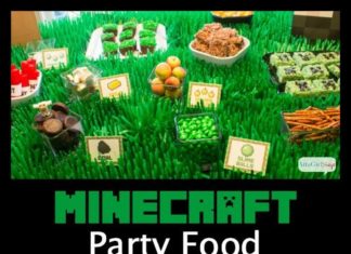 Birthday Party : Minecraft Bento Box Ideas
