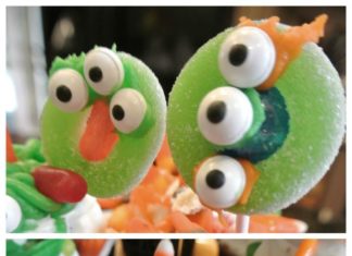 Birthday Party : Monster Cupcakes Tutorial