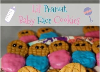 Birthday Party : Nutter Butter Lil' Peanut Baby Face Cookies