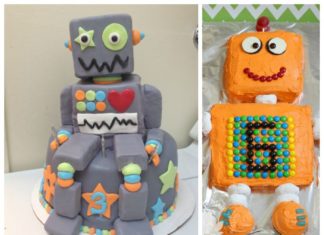 Birthday Party : Robot Cake Ideas