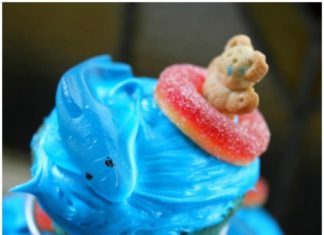 Birthday Party : Shark Cupcakes Perfect for Shark Week