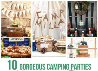 Birthday Party : Take a look at these 10 gorgeous camping parties and find out which elements you…