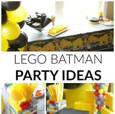 Birthday Party : There are two things my son has loved pretty much since birth, LEGO and Batman, …