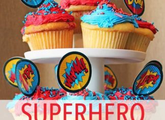Birthday Party : Throw a fun and easy superhero party for your kids with these awesome ideas! Sup…