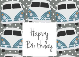 Happy Birthday Wiches : Greetings Card – MR07. Created by Kamili. Available at www.kamiliproject…