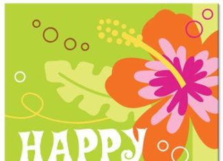 Happy Birthday Wiches : Happy Birthday Tropical | tropical-island-luau-happy-birthday-lunch-napkins-09.p…