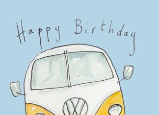Happy Birthday Wiches : Happy Birthday VW Bus