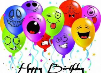 Happy Birthday Wiches : Happy Birthday balloons crazy friends