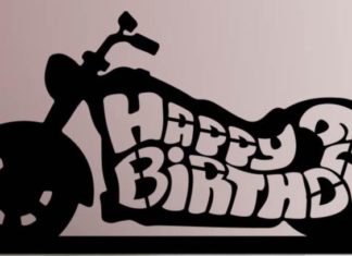 Happy Birthday Wiches : Happy birthday motorcycle