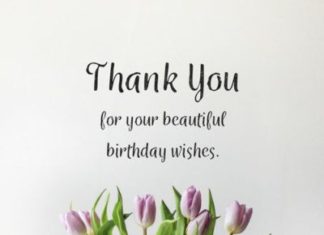 Happy Birthday Wiches : Thank you for your beautiful birthday wishes.