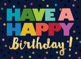Birthday Inspiration: Happy Birthday