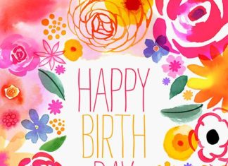 Happy Birthday Wiches : Margaret Berg Art : Illustration : florals / spring