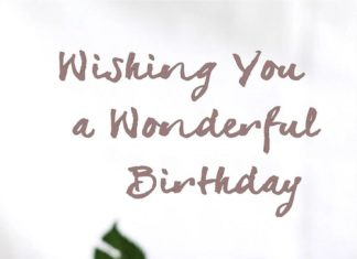 Birthday Inspiration: Happy Birthday