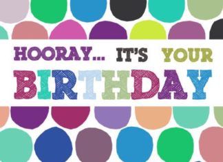 Birthday Inspiration: Happy Birthday