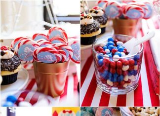 Birthday Party Inspiration : Who could go wrong with having a Circus Themed First Birthday Party for a cute l…