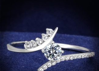 Birthday Gifts Ideas : .50CT Russian Lab Diamond Wedding Band Promise Ring