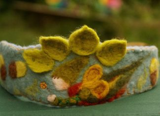 Birthday Inspiration: Waldorf Birthday Crown Felt Crown Felt Birthday by tillytilda