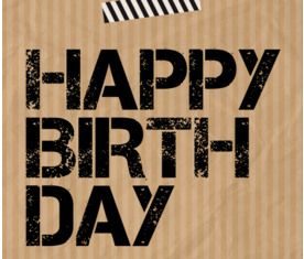 Birthday Inspiration: Happy Birthday