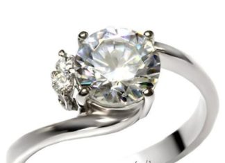 Birthday Gifts Ideas : 2CT Round Cut Solitaire Russian Lab Diamond Engagement Ring
