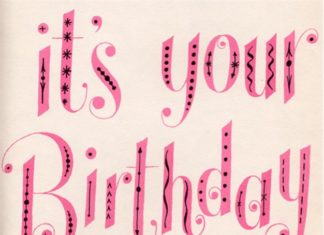 Birthday Inspiration: Happy Birthday