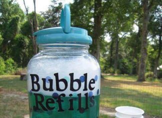 Birthday Decoration : 1st boy birthday bubble station game. See more first boy birthday and party idea…