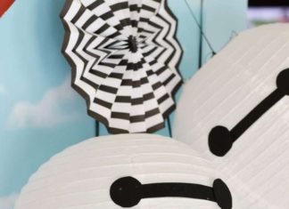 Birthday Decoration : Big Hero 6 birthday party paper lanterns! See more party planning ideas at Catch…
