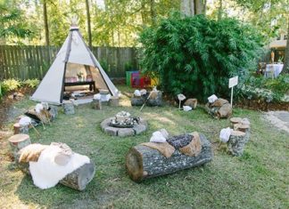 Birthday Decoration : Boho desert bash for sisters by Angela Marie Events | Photos by Carolynn Seibert…