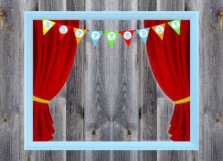 Birthday Decoration : Carnival / Circus Birthday Party Theme – Photo Booth – Prop – Decoration – Downl…