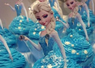 Birthday Decoration : Elsa Cupcake Topper | 21 Impossibly Cute Holiday Decorations Inspired By “Frozen…