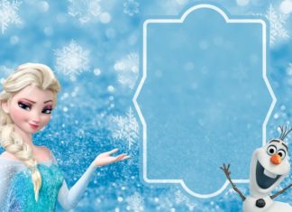 Birthday Decoration : FREE Frozen Party Invitation Template download + Party Ideas and Inspiration