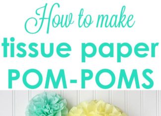 Birthday Decoration : How to make the PERFECT tissue paper pom-poms! Plus, she tells you how to get 5 …