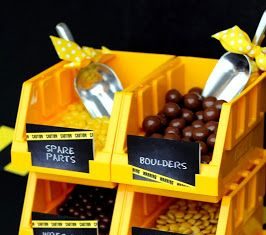 Birthday Decoration : Little Big Company | The Blog: Construction Third Birthday Party by Styled by Be…