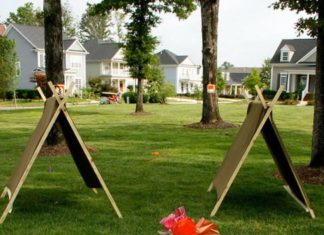 Birthday Decoration : Party Idea: Camping Themed Bash Socially Circled | Apartment Therapy