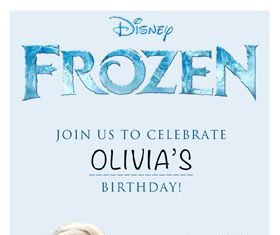 Birthday Decoration : Party and Prints | Free Frozen Printable Invitation | www.partyandprint…