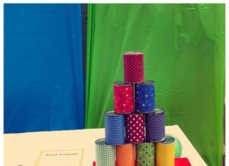 Birthday Decoration : Photo 19 of 59: Carnival/Circus / Birthday “Olivia & Chloe's Carnival” | Cat…