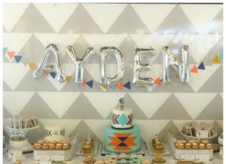 Birthday Decoration : What an amazing tribal pow-wow birthday party! See more party ideas at CatchMyPa…
