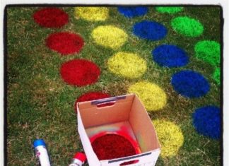 Birthday Decoration : Yard twister – love for spring and summer Great for a party outside to keep the …