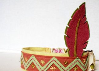 Birthday Decoration : dress up, indian head dress