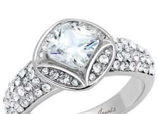Birthday Gifts Ideas : A Perfect 2CT Cushion Cut Halo Russian Lab Diamond Engagement Ring