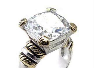 Birthday Gifts Ideas : A Perfect Firey 7CT Cushion Cut Solitaire Russian Lab Diamond Engagement Ring