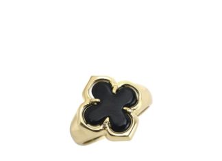 Birthday Gifts Ideas : Black Onyx Arpel Clover Ring Ring