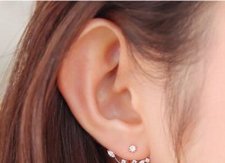 Birthday Gifts Ideas : Celebrity Inspired Russian Lab Diamond Earring Jackets