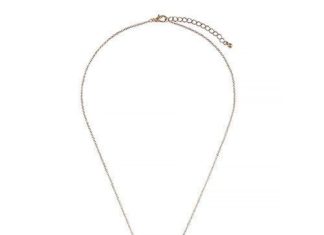Birthday Gifts Ideas : Delicate Diamond Cutout Bar Pendant Y Necklace