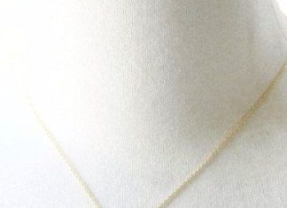 Birthday Gifts Ideas : Minimalist 18K Gold or Platinum Deer Antler Pendant Necklace